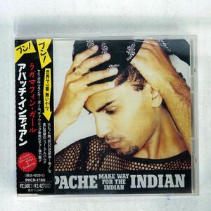 APACHE INDIAN/MAKE WAY FOR THE INDIAN/ISLAND RECORDS PHCR1760 CD □