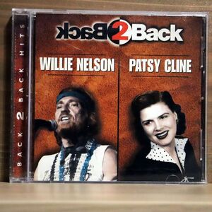 WILLIE NELSON/PATSY CLINE/BACK2BACK/MASTERS MASTERS 1201 CD □