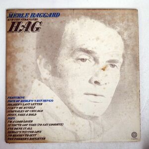 MERLE HAGGARD/HAG/CAPITOL ST735 LP