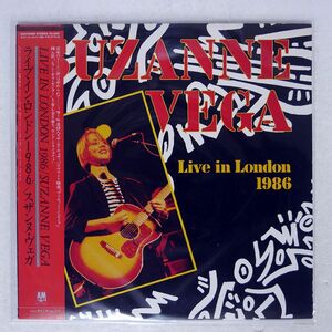 帯付き SUZANNE VEGA/LIVE IN LONDON 1986/A&M C20Y3098 12