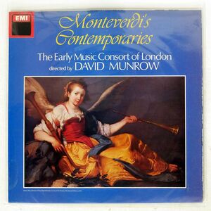 英 EARLY MUSIC CONSORT OF LONDON/MONTEVERDI’S CONTEMPORARIES/HIS MASTER’S VOICE ASD3393 LP