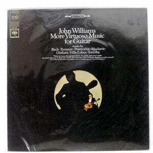 米 JOHN WILLIAMS/MORE VIRTUOSO MUSIC FOR GUITAR/COLUMBIA MASTERWORKS MS6939 LP