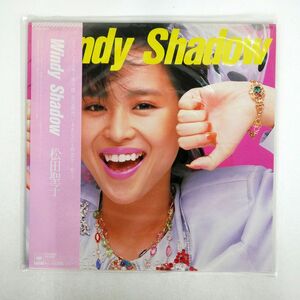  obi attaching Matsuda Seiko /WINDY SHADOW/CBS SONY 28AH1800 LP