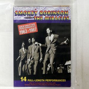 米 ジャンク SMOKEY ROBINSON AND THE MIRACLES/DEFINITIVE PERFORMANCES 1963-1987/HIP-O B000797609 DVD