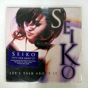 米 SEIKO MATSUDA/LET’S TALK ABOUT IT/A&M 3145815631 12