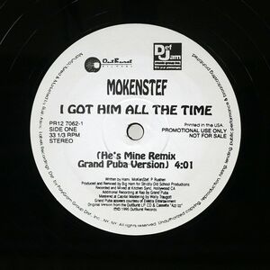 米 プロモ MOKENSTEF/I GOT HIM ALL THE TIME (HE’S MINE) REMIX/OUT-BURST PR1270621 12