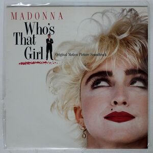  рис OST(MADONNA)/WHO*S THAT GIRL/SIRE 125611 LP