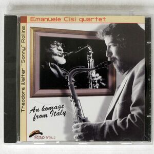 EMANUELE CISI QUARTET/THEODORE WALTER SONNY ROLLINS - AN HOMAGE FROM ITALY/PHILOLOGY W 186.2 CD *