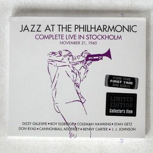 未開封 JAZZ AT THE PHILHARMONIC/COMPLETE LIVE IN STOCKHOLM NOVEMBER 21, 1960/SOLAR RECORDS 4569907 CD