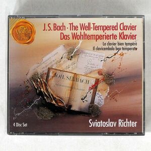 SVIATOSLAV RICHTER/BACH：THE WELL-TEMPERED CLAVIER/RCA VICTOR GOLD SEAL GD 60949 CD