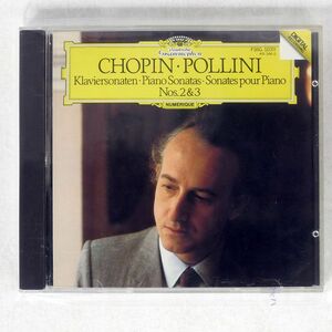 マウリツィオ・ポリーニ/ショパン: ピアノ・ソナタ 第2,3番/ポリドール F35G 50311 CD □