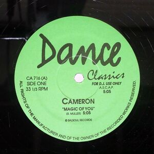 ブート RAFAEL CAMERON/MAGIC OF YOU /DANCE CLASSICS CA716 12