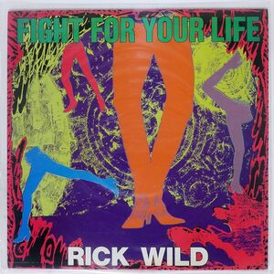 RICK WILD/FIGHT FOR YOUR LIFE/ALPHABET RECORD ALD1005 12