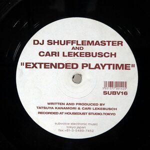 DJ SHUFFLEMASTER/EXTENDED PLAYTIME/SEM SUBV16 12