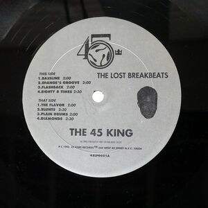 米 ジャンク 45 KING/LOST BREAKBEATS GREY ALBUM/45 KING 45LP0051 LP