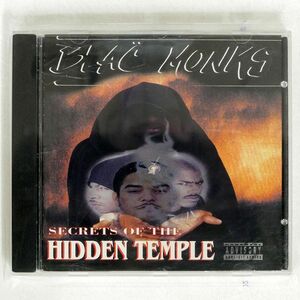 BLAC MONKS/SECRETS OF THE HIDDEN TEMPLE/RAP-A-LOT 7243 8 40447 2 5 CD *