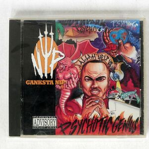 GANKSTA NIP/PSYCHOTIC GENIUS/RAP-A-LOT 7243 8 41335 2 8 CD *