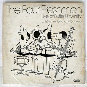 英 FOUR FRESHMEN/LIVE AT BUTLER UNIVERSITY/JASMINE JAS203 LP