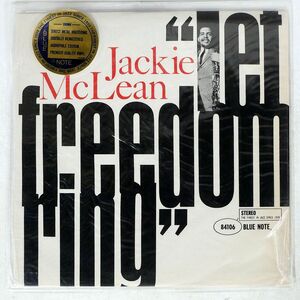 米 JACKIE MCLEAN/LET FREEDOM RING/BLUE NOTE BST84106 LP