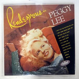 仏 PEGGY LEE/RENDEZVOUS WITH/CAPITOL 1547731 LP