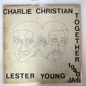 米 CHARLIE CHRISTIAN/TOGETHER 1940/JAZZ ARCHIVES JA6 LP