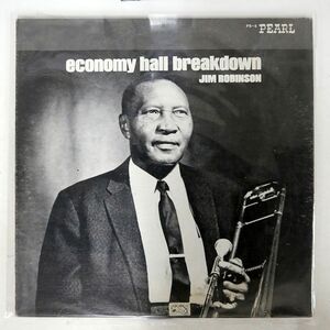 米 JIM ROBINSON/ECONOMY HALL BREAKDOWN/PEARL RECORDS PS5 LP