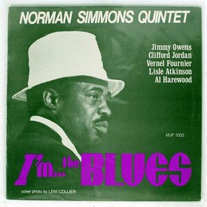米 NORMAN SIMMONS/I’M... THE BLUES/MILLJAC PUB CO. MJP1002 LP