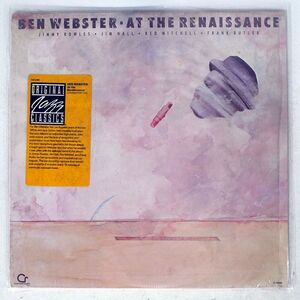 米 BEN WEBSTER/AT THE RENAISSANCE/ORIGINAL JAZZ CLASSICS OJC390 LP