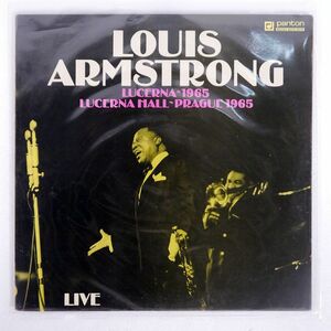 LOUIS ARMSTRONG/LUCERNA~1965 LUCERNA HALL~PRAGUE 1965 LIVE/PANTON 80150075 LP