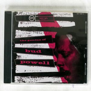 BUD POWELL/GENIUS OF/VERVE 827 901-2 CD □