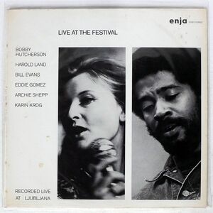 独 BOBBY HUTCHERSON/LIVE AT THE FESTIVAL/ENJA ENJA2030 LP