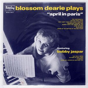 BLOSSOM DEARIE/PLAYS &quot;APRIL IN PARIS&quot;/FRESH SOUND FSR555 LP