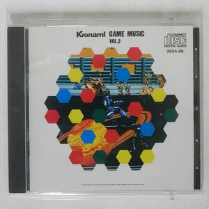 KONAMI/KONAMI GAME MUSIC VOL.2 /G.M.O. 28XA-86 CD *