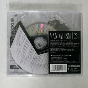 未開封 DELUHI/VANDALISM(Σ)/BLACK MARK PRODUCTION BMCD20 CD+DVD