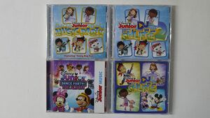 CD Disney JUNIOR MUSIC/4 шт. комплект 