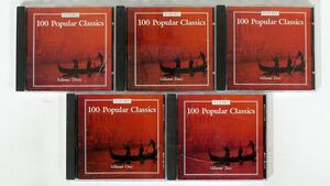 CD 100 POPULAR CLASSICS/５枚セット