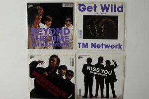 7 TM NETWORK/4 pieces set 