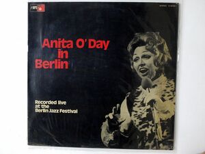 ANITA O’DAY/ANITA O’DAY IN BERLIN, RECORDED LIVE AT THE BERLIN JAZZ FESTIVAL/MPS 21207501 LP