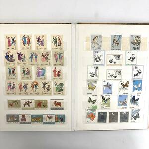 [ treasure ...]1 jpy ~ 20 page minute China stamp large amount rare summarize Chinese person . also peace country collection boat Panda wart is na The ru butterfly ballet #5847A