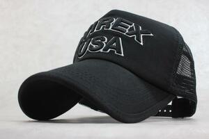 アヴィレックス AVIREX USAメッシュキャップ ブラック　ミリタリー　キャップ 帽子　 メンズ　レディース