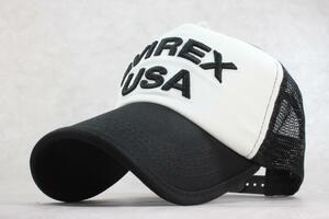 アヴィレックス AVIREX USAメッシュキャップ WH　ミリタリー　キャップ 帽子　 メンズ　レディース