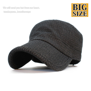 キャップ メンズ 大きいサイズ ビッグサイズ XL ワークキャップ レディース 帽子 FAKE ジュート ブラック アウトドア 春夏