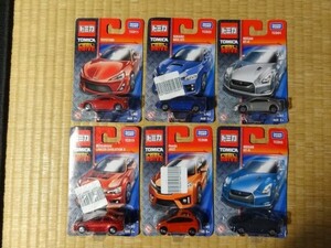 ★トミカ★ 海外トミカ COOL DRIVE 6台セット ランエボX, WRX STI,トヨタ86,GT-Rシルバー&紺,ホンダJAZZ(フィット) 日本未発売 当時物