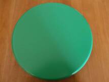 回転丸テーブル　回転台　グリーン　直径41cm 在庫処分　ブルーに映っている写真がありますがグリーンです　まるこ_画像8