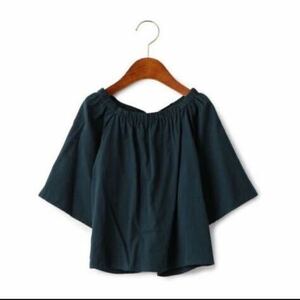  новый товар * зеленый этикетка сирень расческа ng*2WAY тянуть over блуза * обычная цена 3850 иен 125