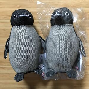 (2個セット)☆新品　Suicaペンギン　EDWINコラボ　ぬいぐるみ　ブラック