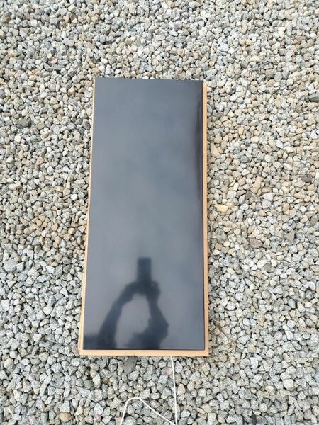 茶道具 黒塗り 炉用敷板