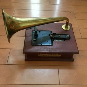  Thorens gramophone type disk music box 