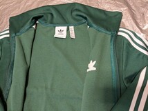 アディダスオリジナルス ベッケンバウアー トラックジャケット ジャージ L ダークグリーン 緑 adidas アディカラー クラシックス 0512_画像7