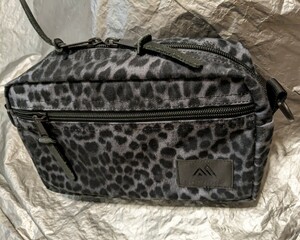 GREGORY Gregory темный Leopard сумка на плечо pa dead плечо сумка M чёрный . леопард животное box 